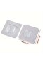 5 Pairs Adhesive Snap Clip Ware Painting Picture Wall Bathroom Fixing Hanger Holder Hanger Hook - 8
