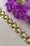 Xuping Vip 10mm Thick Gold Lady Jeweler Model Bracelet - Non-Tarnish Gift Stylish Women's Jewelry