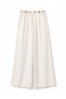 Girl's Cotton Wrinkled Fabric Trousers 6-14 Years Old Cream - 2