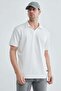 Basic Polo Neck Modal T-Shirt - 5