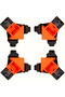 2PCS 2PCS 90 Degree Corner Clamps For Woodworking, Fast Adjustable Quick Spring Loaded Woodworking C - 2