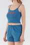 Heart Printed Strappy Shorts Set - 5