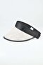 G Letter Embroidered Visor Hat - 3