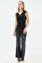 Lace V-Neck Blouse - 3