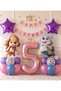 Paw Patrol Skye and Everest Concept 5 Year Old Birthday Party Balloon Set