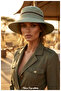 Unisex Wide Brim Mesh Foldable Safari Sun Hat Adjustable Drawstring Camping and Fishing Hat - 5