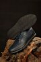 Men's 100% Leather Black Casual Shoes with Innovative Style Offers Elegance and Comfort Together - 7