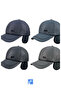 70% Acrylic, 30% Cotton, Soft Fleece Lined, Ear Flap, Water Resistant Hat (Adjustable Buckle) - 6
