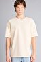 Anti-Wrinkle Cotton Breathable Oversize T-Shirt X3926Az25Au - 2