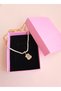 Waterway Necklace - Teddy Bear Necklace - Steel Necklace with Stones - 7