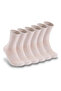 6-Piece White Men's Sports Cotton Towel Sole Short Tennis Socks - Premium - 2
