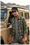 Unisex Vintage Washed Castro Hat - Distressed Military Style Cap - 6
