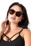 Women's Uv400 Brown Club Master Sunglasses 25-03 C3 - 4