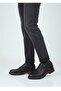 Men's Black Inside and Outside Genuine Leather Casual Shoes Lightweight Orthopedic Sole 304 - 3