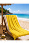 70X150 cm Cotton Beach and Sauna Towel – Beach Patterned, Fringed, Soft Textured - 8