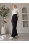 Hijab Velcro Wide Leg Palazzo Pants - 3