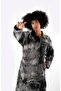 Special Collection Ripped Detailed Pocketed Long Denim Jacket (3025-9) - 4
