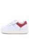 Ortopedikalrakerplus R840-Benk Bob 100% Leather White Nubuck Red Velcro Baby Sneaker Shoes - 2