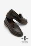 Women's Loafer Daily Classic Shoes Casual Moccasin Fonle Brown