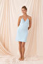 Combed Cotton Lace Detailed V-Neck Strap Dress