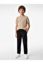 Short Sleeve Crew Neck Basic Knitwear Sweater