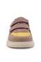 Genuine Leather Velcro Sand Yellow Light Sole Boys' Sports Shoes - 4