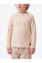 Buttoned Long Sleeve Crew Neck Cotton Sweatshirt - 2