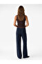 Viscose Blended Straight Fit Trousers - 3