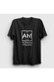 Unisex Black Ah the Element of Surprise Chemistry T-Shirt 616276Tt