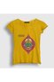 Women's Yellow Band Naxatras T-Shirt 576647Tt