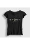 Women's Black Logo Game Ghost of Yotei T-Shirt 578599Tt