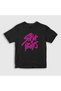 Unisex Kids Black Logo Saja Boys K Pop Demon Hunters T-Shirt 573171Tt