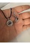 100 Languages of “I Love You” Magnetic Moon and Sun Couple Necklace – Gift for Lover & Friend - 2