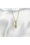 Music Themed Stone Gold Sol Anahatarı Necklace