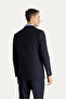6 Drop Regular Fit Standard Cut Wool Classic Patterned Jacket - 3