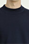 Half Turtleneck Regular Fit Cotton Cashmere Sweater - 7