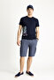 Crew Neck Slim Fit Slim Fit Printed Cotton T-Shirt - 3
