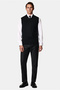 Regular Fit Plain Wool Sweater - 5