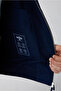 Seasonal Ribbed Bomber Coat with Pockets and Zipper - 4