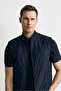 Mock Neck Pocketed Zippered Quilted Sports Vest