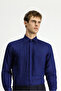 Long Sleeve Classic Pleated Linen Shirt - 4