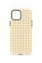 iPhone 15 Plus Vorian Double Layer Case Butter Gingham - 4