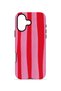 iPhone 17 Vorian Dual Layer Case Raspberry Bold Stripe - 4