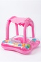 Baby Swimming Ring with Canopy and Seat, Pool and Sea Float with Front Handle, Baby Float - 3