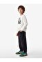 Long Sleeve Crew Neck Printed Sweatshirt - 3