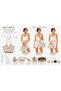 Women's Shoulder and Crossbody Bag Cream Medium Size Daily Stylish Design - 3