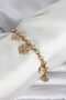 316L Steel Gold Color Charm Women's Bracelet