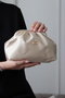 Women's Leather Satin Soft Faux Leather Strap Clutch Evening Dress Bag / Portfolio Daily Use - 2
