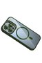 Gldisptm iPhone 15 Pro Max Cover with Remim Lens and Magsafe Stand - (35754) Dark Green - 3