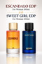 ESCANDALO EDP 100ml With SWEET GIRL EDP 100ml – Women Perfume Combo Set - 2